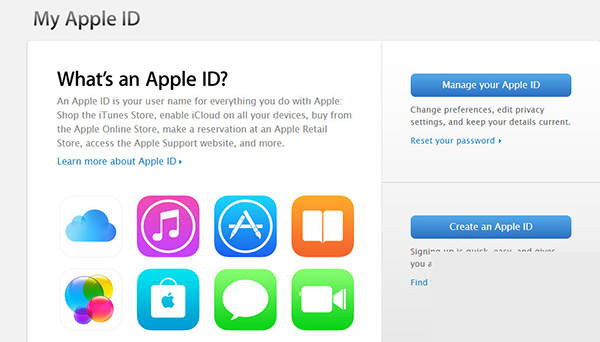 Thay đổi mật khẩu Apple ID