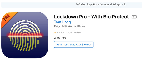 Khóa ứng dụng trên iPhone đã Jailbreak bằng Lockdown Pro